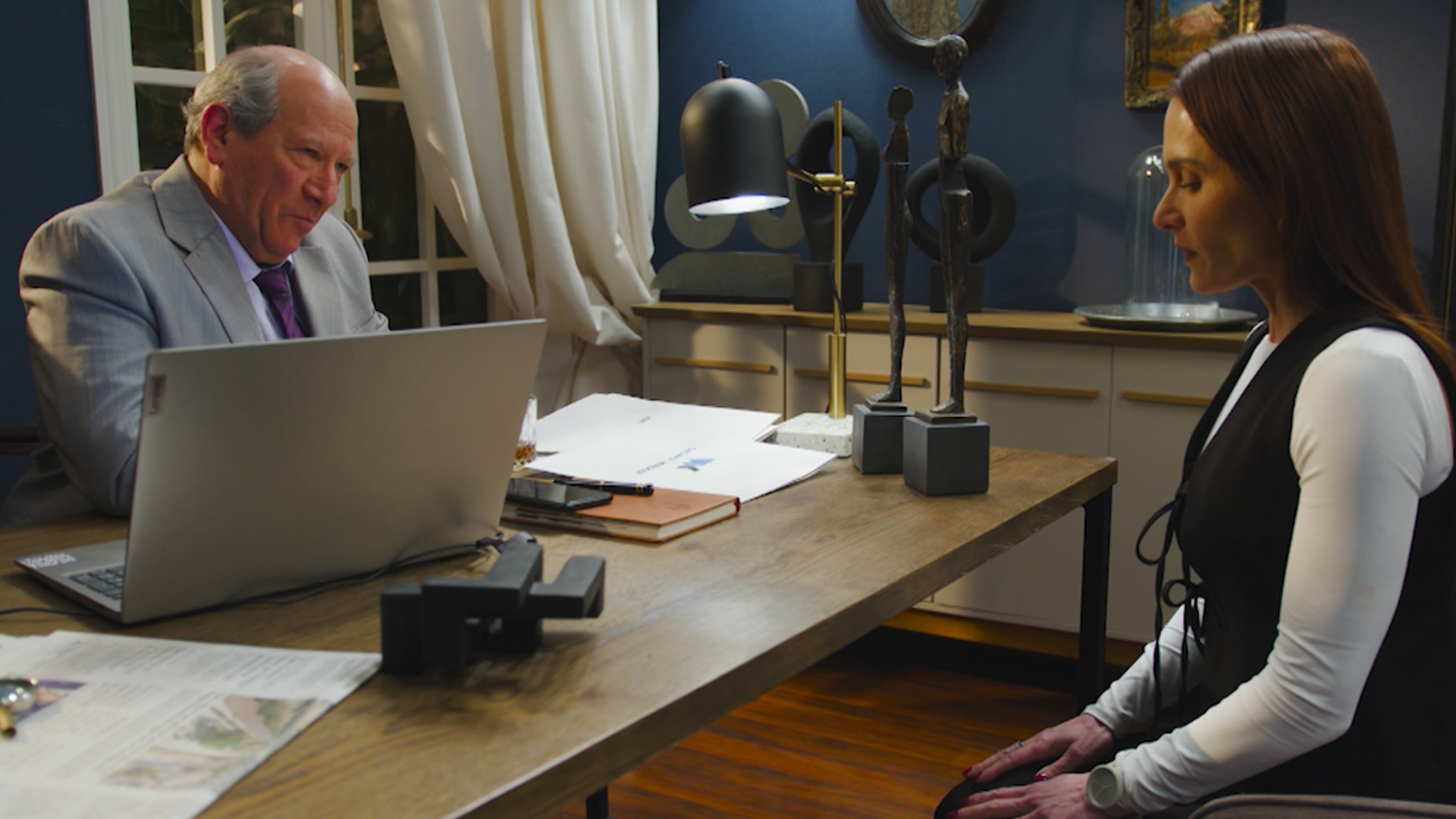 Luis Emilio y Vanessa