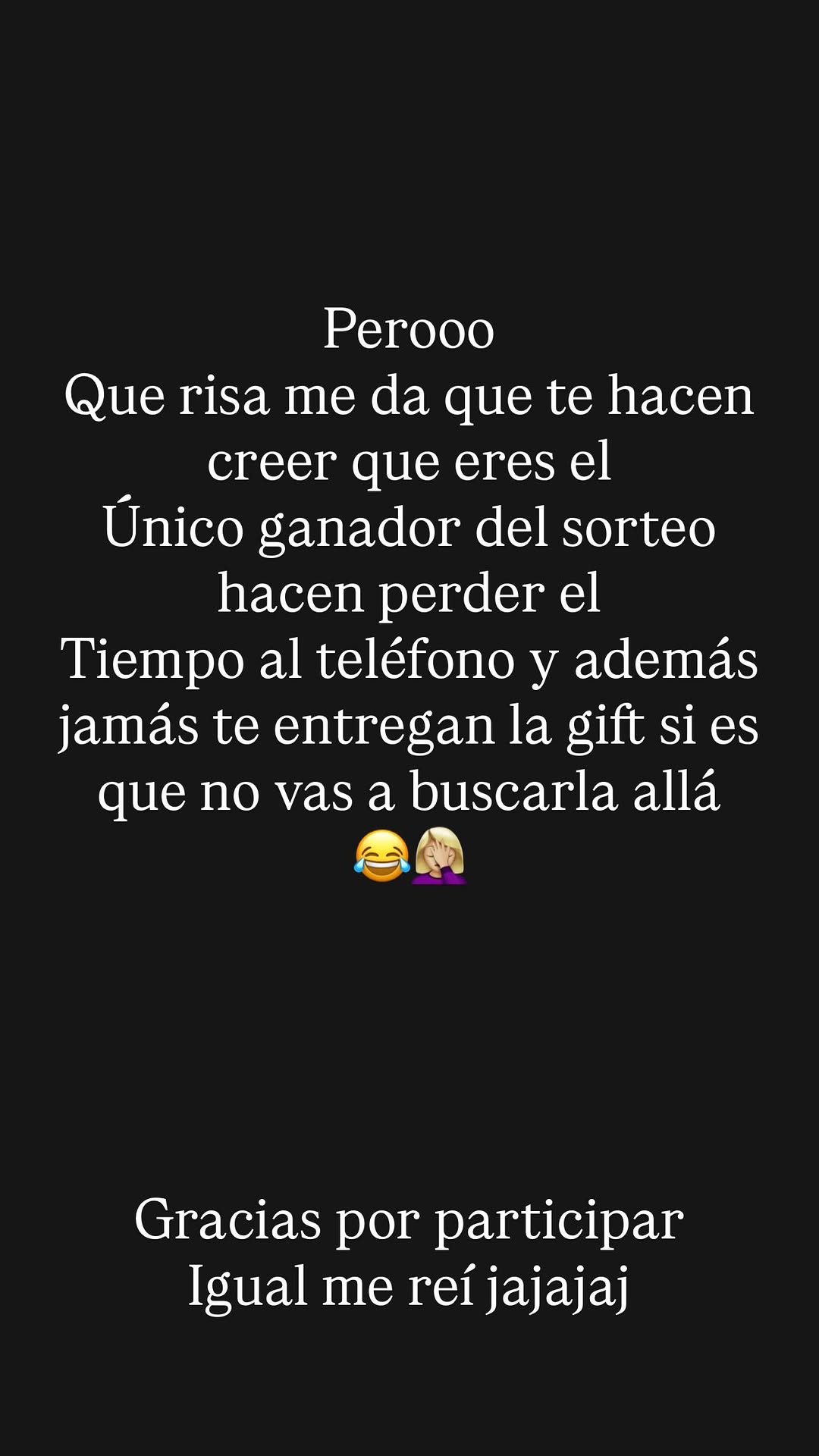 Mensaje de Maura Rivera