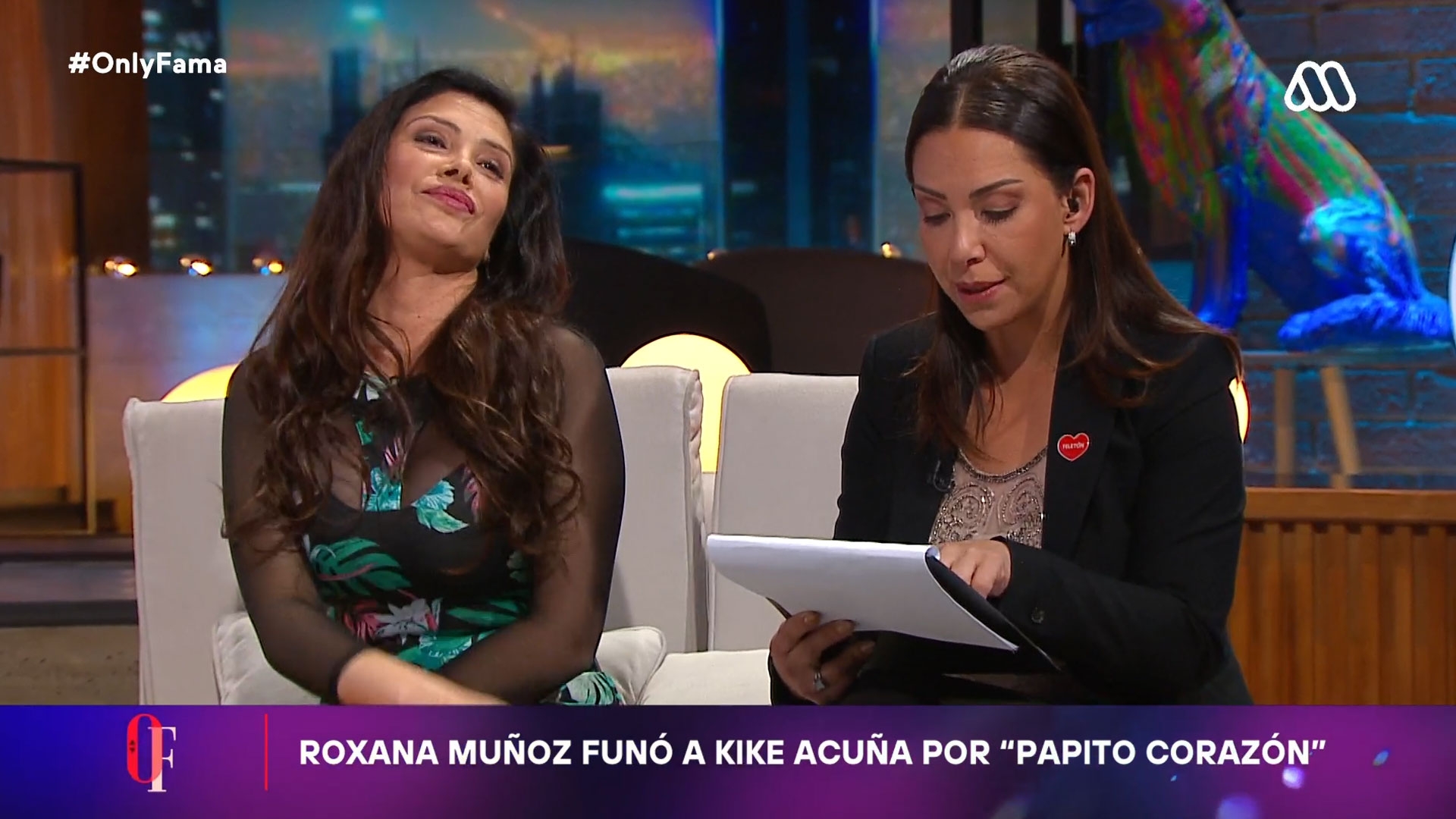 Roxana Muñoz y Mariela Sotomayor