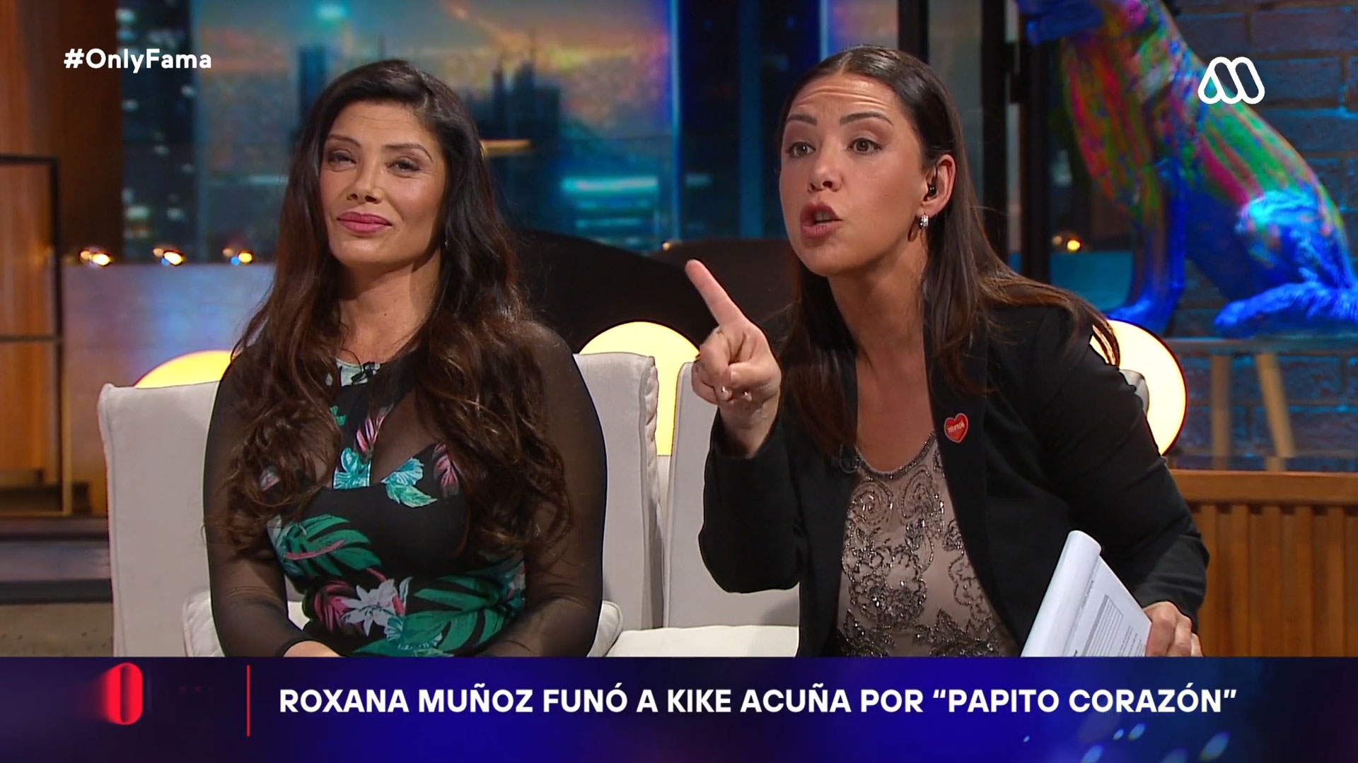 Roxana Muñoz y Mariela Sotomayor