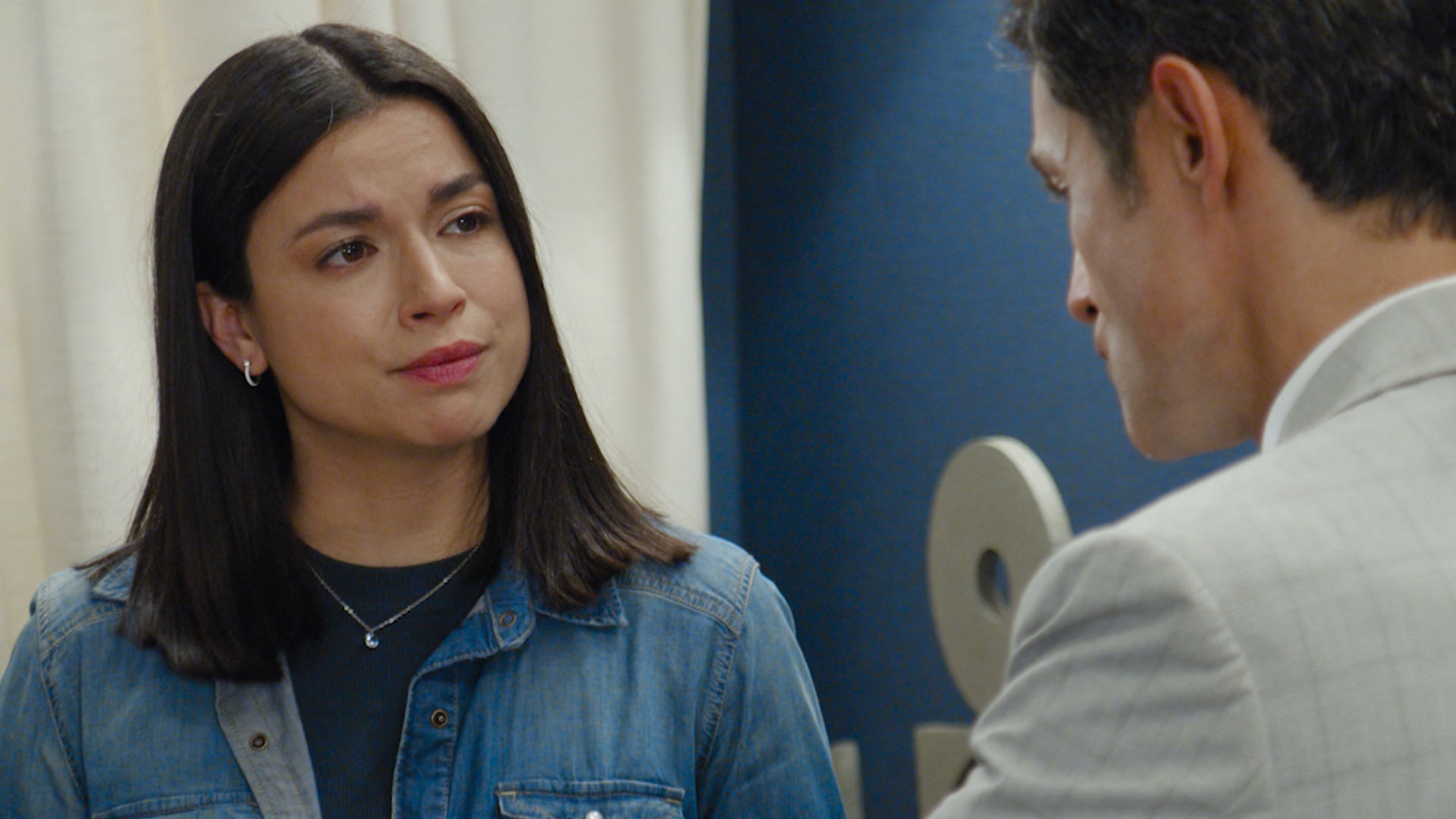 Diana y el fiscal Santibáñez