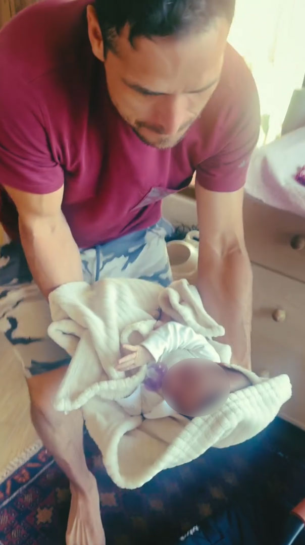 Pangal Andrade y su hija Alanna