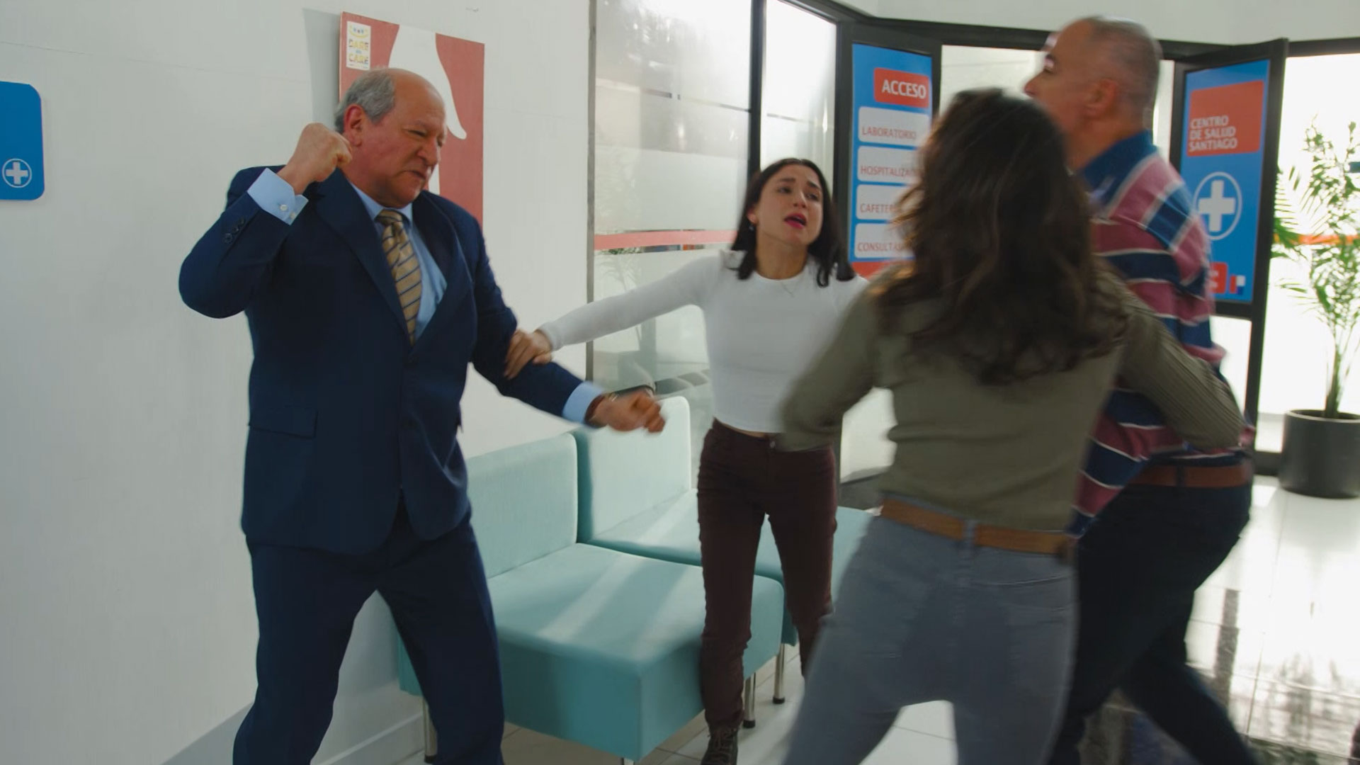 Pelea de Luis Emilio y Raúl