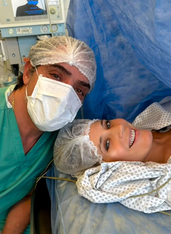 Parto de Rocío Marengo