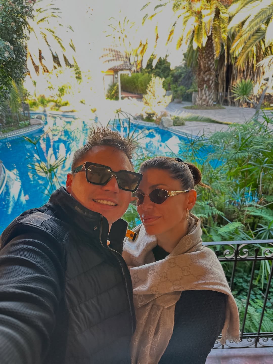 Wilma González y su marido