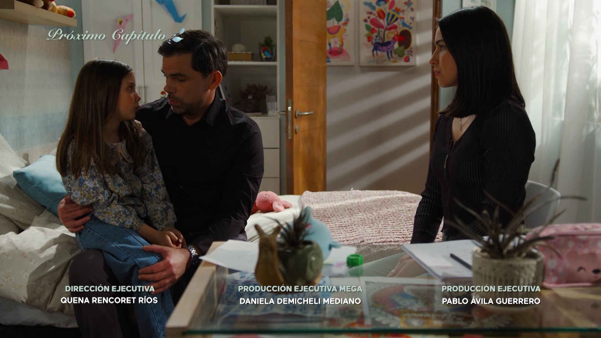 Clemente, Olivia y Diana