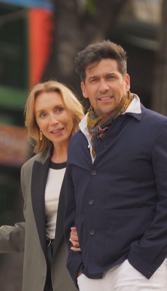 Karen Doggenweiler y Rafael Araneda