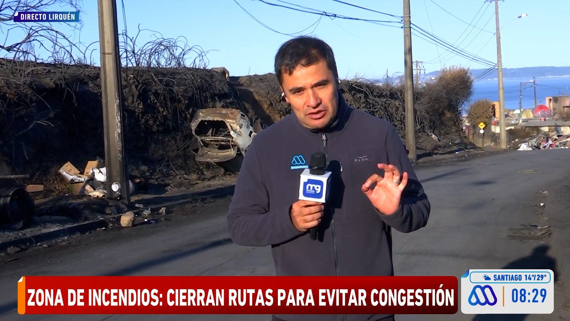 Prohíben entrada a zonas afectadas por incendios