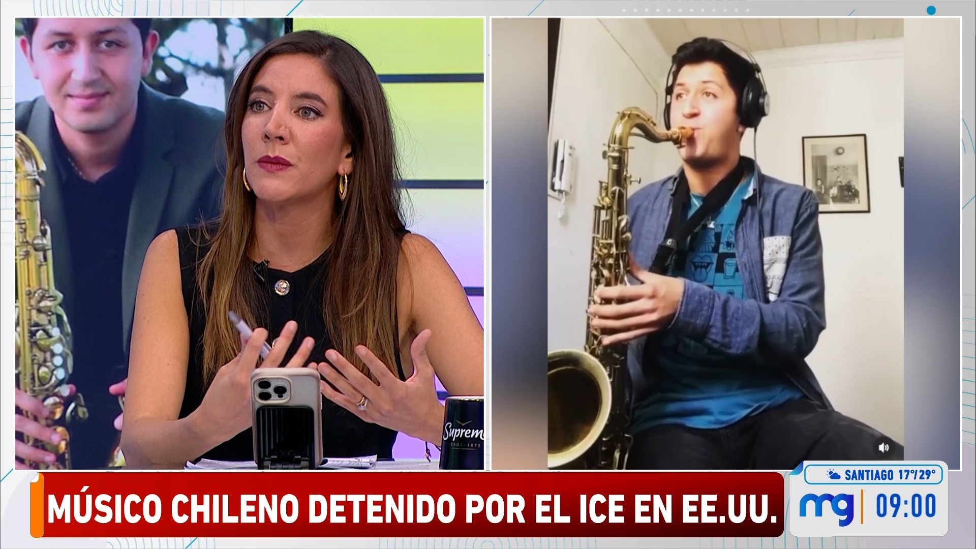Músico chileno detenido por ICE