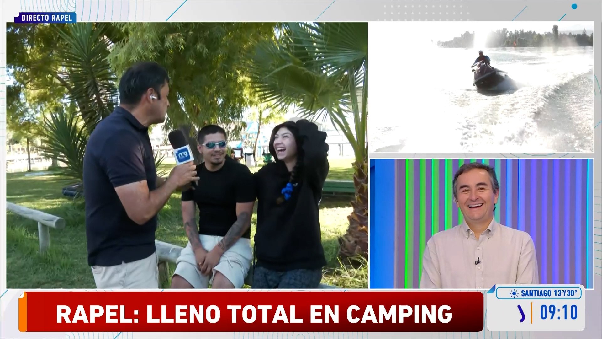 Pareja de Lago Rapel