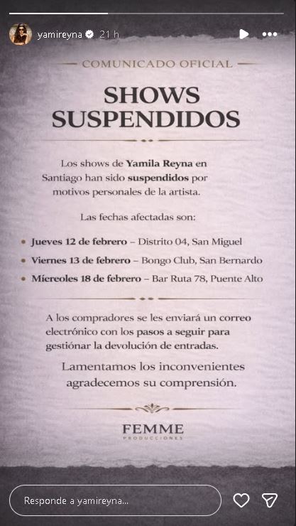 Historia Yamila Reyna