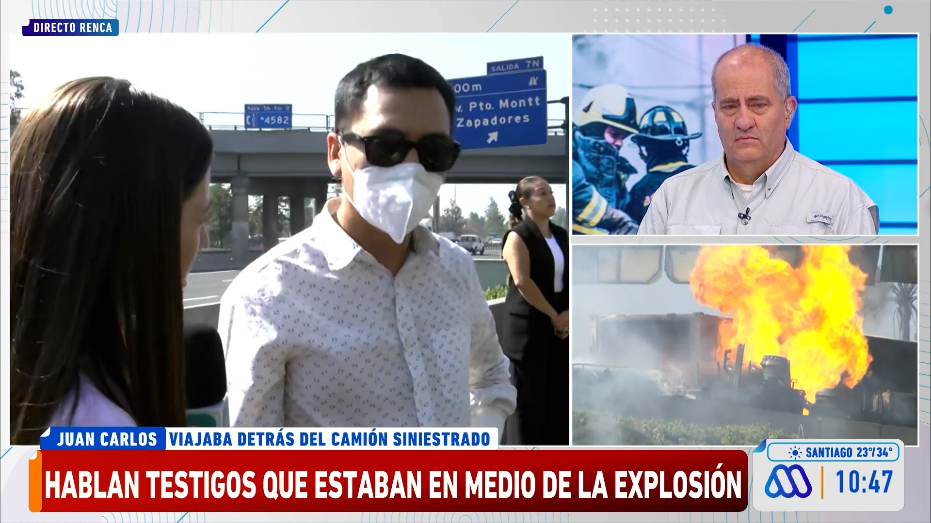 Pareja periodista de Mega