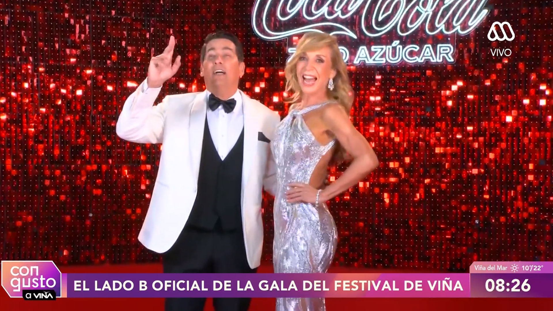 Rafael Araneda y Karen Doggenweiler