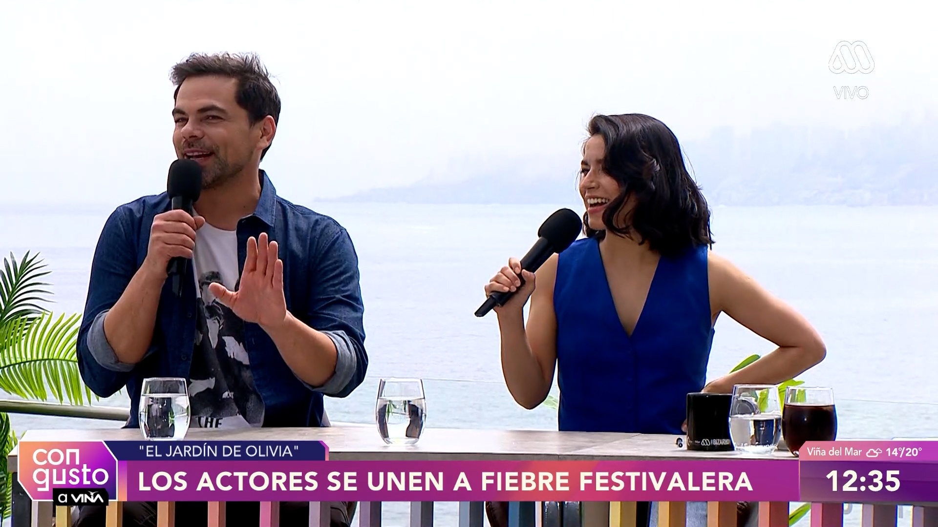 Pipo Gormaz y Nicole Espinoza