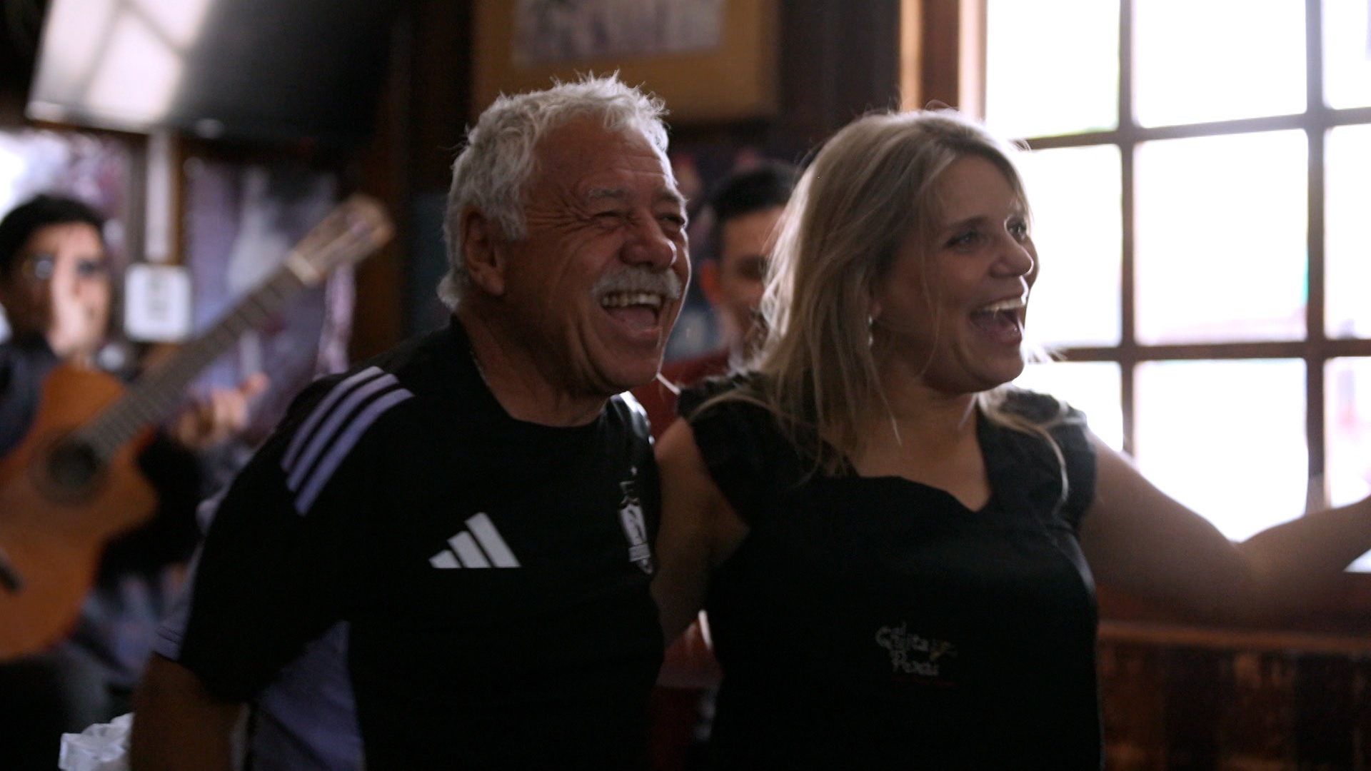 Marianne Schmidt y Carlos Caszely