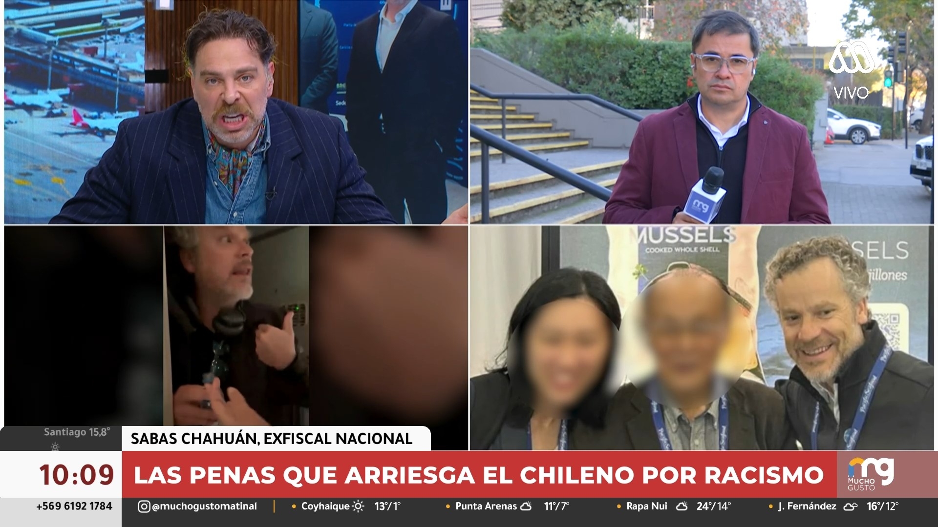Neme reflexiona por chileno detenido en Brasil