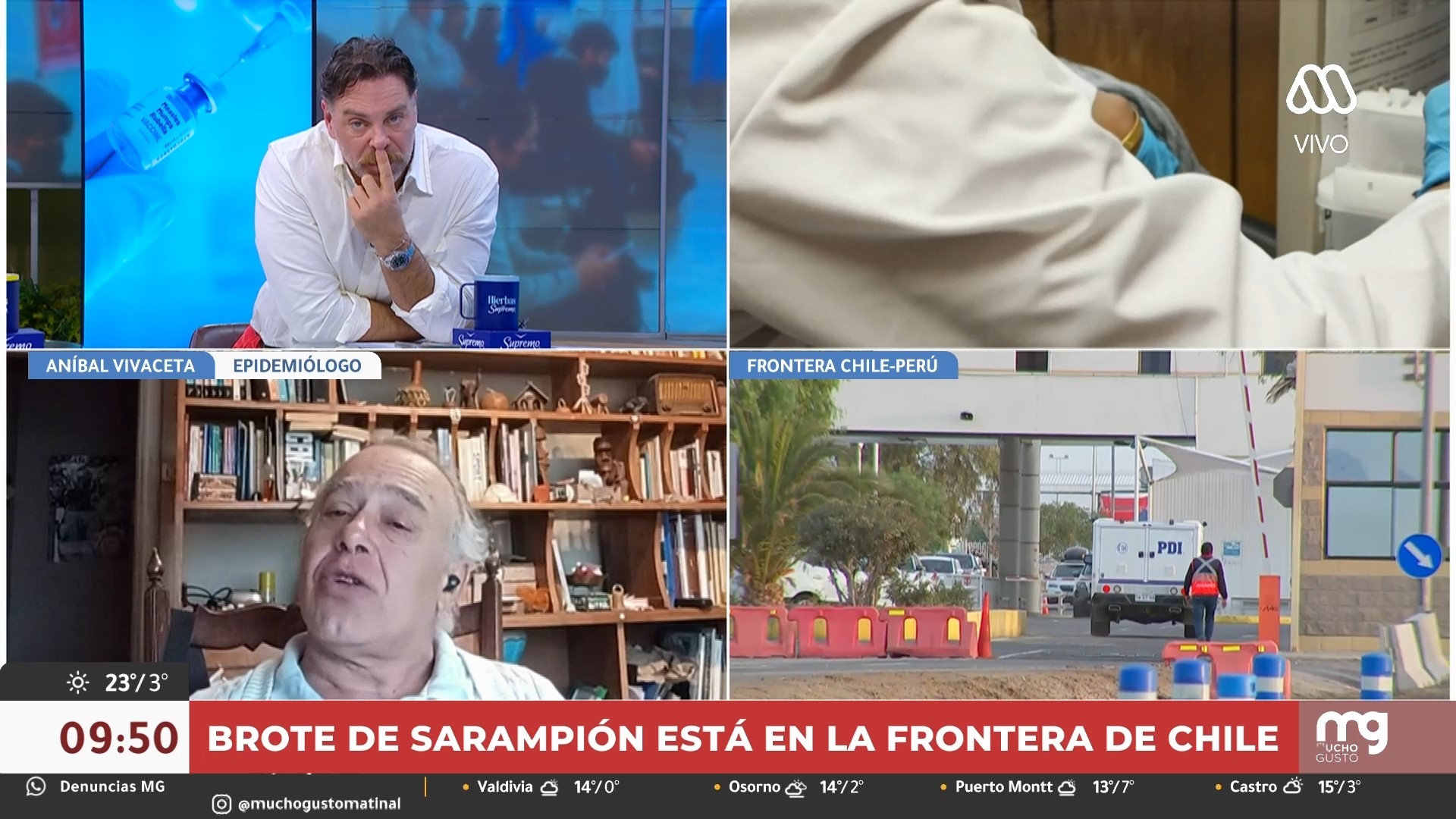 Sarampión en Chile
