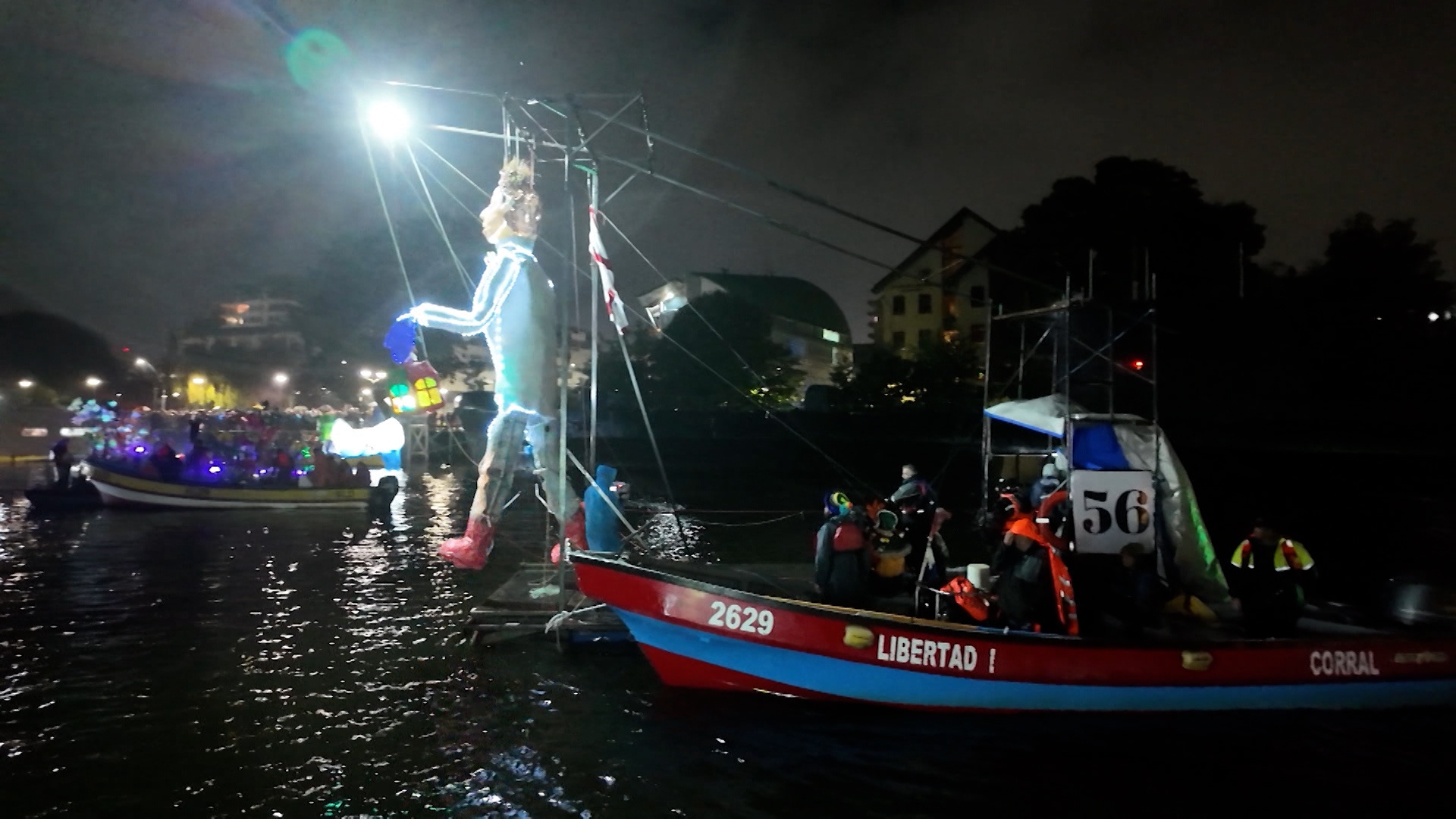 La noche valdiviana