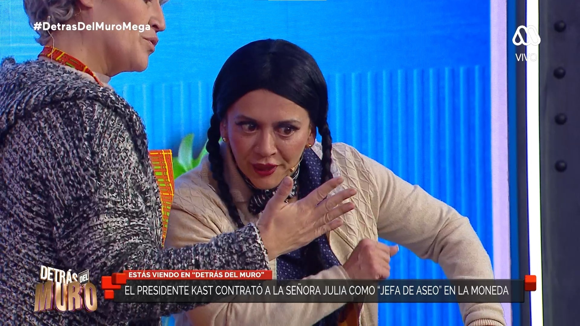 Chofi y la señora Julia