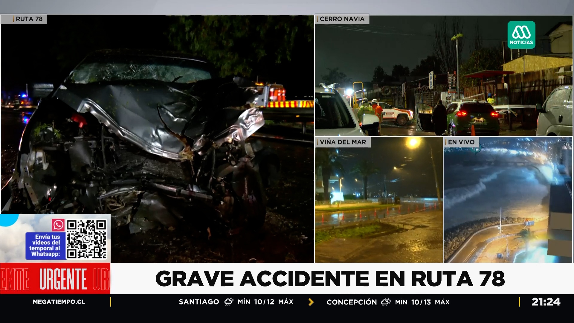 Grave accidente 78