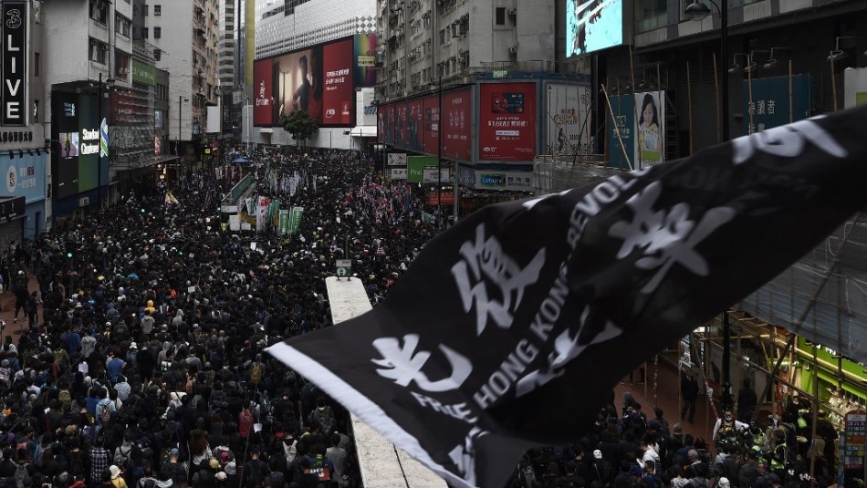 Hong Kong se prepara para una gran manifestación de Año Nuevo Hong Kong se prepara para una gran manifestación de Año Nuevo