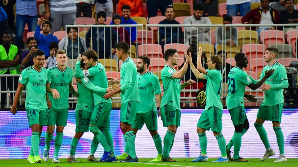 Real Madrid Real Madrid está en la final de la Supercopa de España.