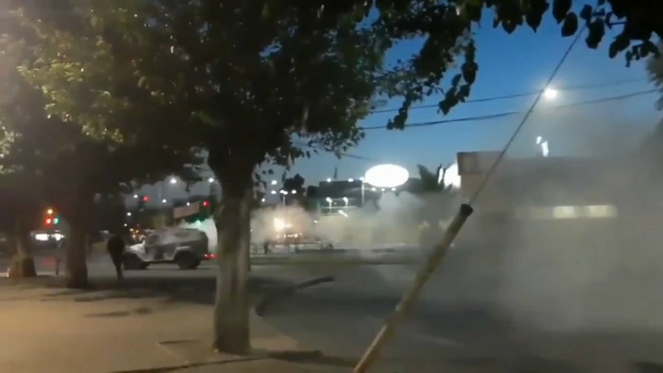 ataques comisarias macul renca 7 detenidos por ataques a comisarías de Carabineros en Macul y Renca