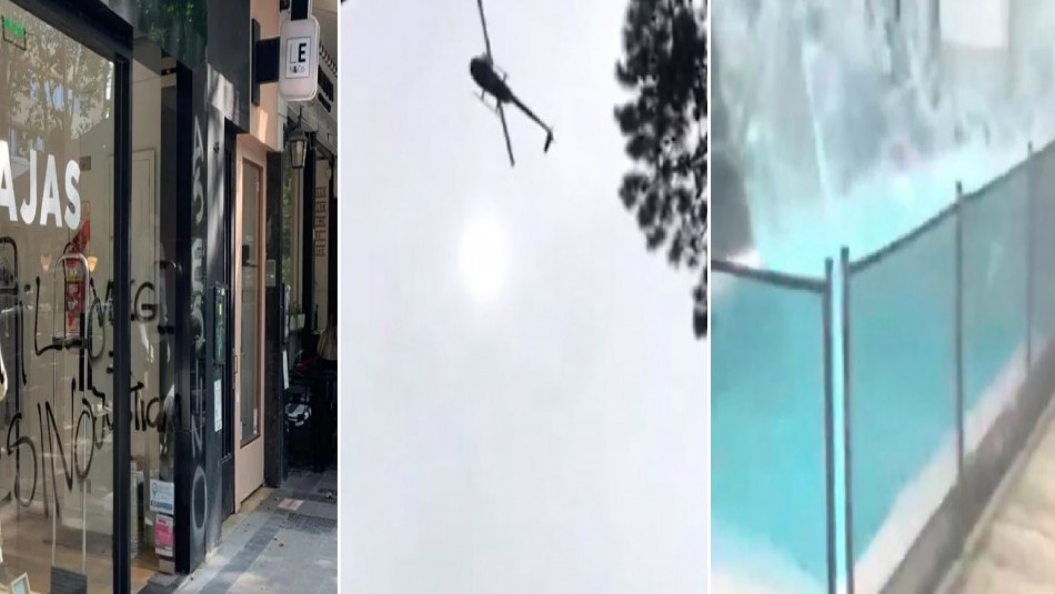 Dañan local de empresario tras ser vinculado con video del cordero lanzado desde un helicópero Dañan local de empresario tras ser vinculado con video del cordero lanzado desde un helicópero