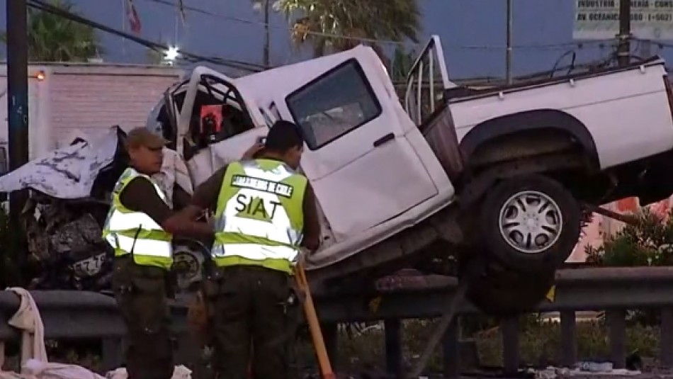 Accidente Fatal accidente de tránsito genera gran congestión vehicular en Vespucio Norte