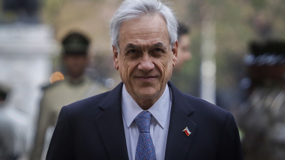 Presidente Sebastián Piñera Presidente Piñera por aprobación de Ley Antisaqueos: