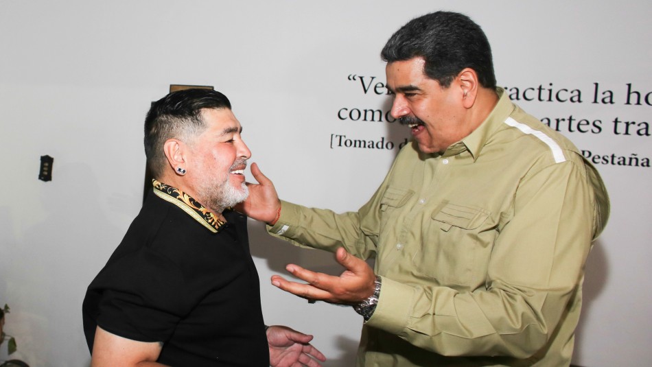 Diego Maradona Diego Maradona se reunió con Maduro,