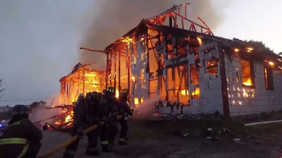 Amplían detención de acusado por incendio de Iglesia San Francisco de Ancud Amplían detención de acusado por incendio de Iglesia San Francisco de Ancud