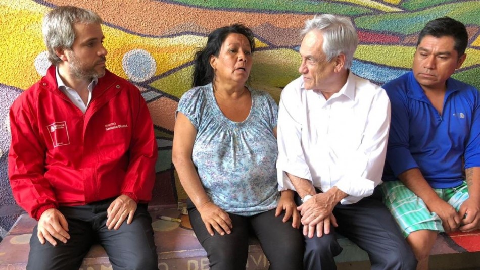 Piñera llega a región de Atacama y decreta estado de catástrofe en comunas afectadas por lluvias Piñera llega a región de Atacama y decreta estado de catástrofe en comunas afectadas por lluvias