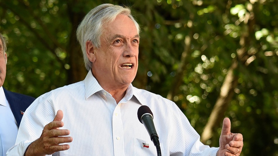 Presidente Sebastián Piñera Presidente Piñera y presunta corrupción en el MOP: