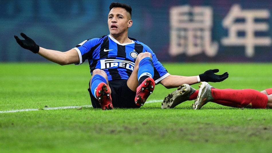 Alexis Sánchez Alexis Sánchez jugó los últimos minutos en derrota del Inter de Milán