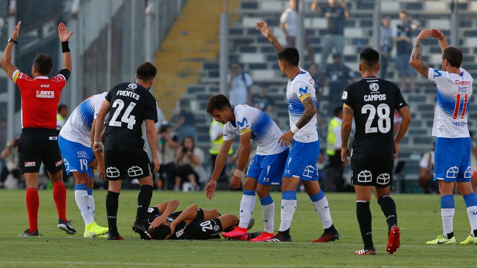 Se suspendió el clásico Colo Colo vs. UC Por incidentes se suspendió el clásico: La UC derrotaba a Colo Colo en el Monumental