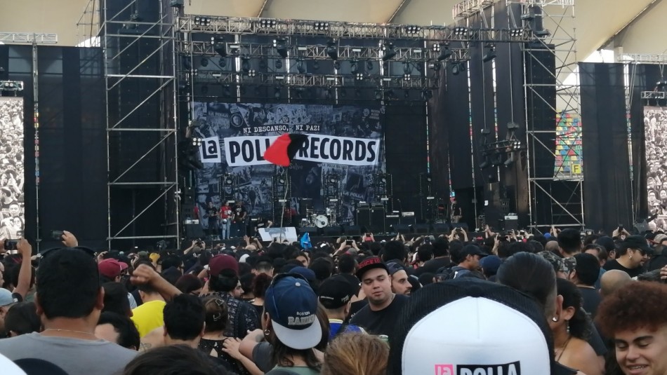 Incidentes obligan a cancelar show de La Polla Records en La Florida Incidentes obligan a cancelar show de La Polla Records en La Florida