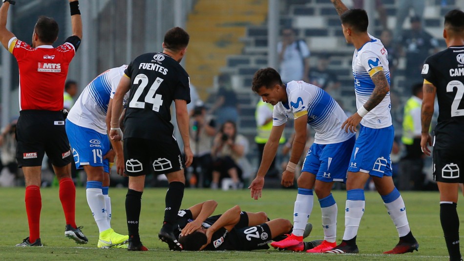 Colo Colo Universidad Católica ANFP dio por finalizado el clásico entre Colo Colo y Universidad Católica