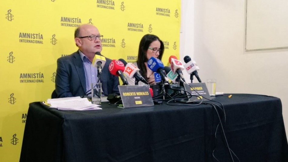 Entrega de informe de Amnistía Internacional sobre DDHH Amnistía Internacional: