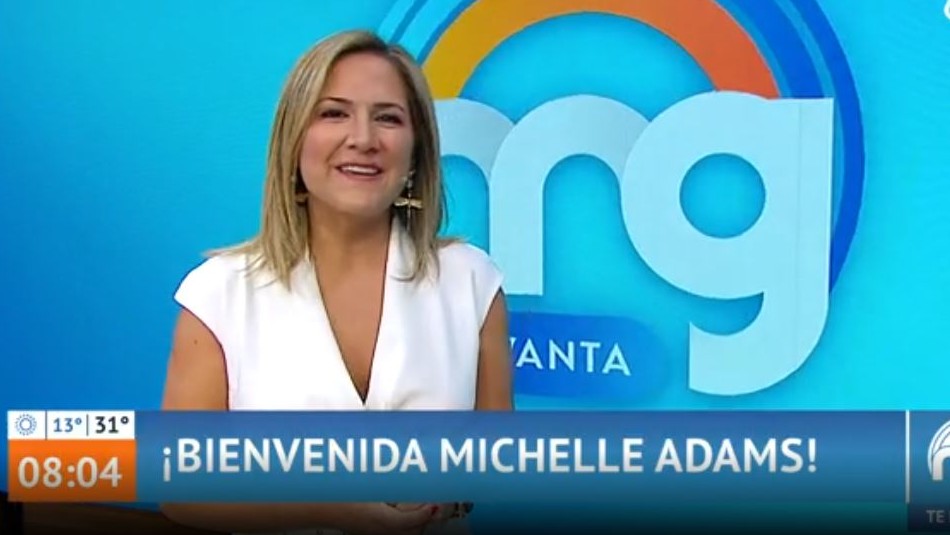 Michelle Adams Michelle Adams debutó en Mucho Gusto en nuevo bloque liderado por mujeres