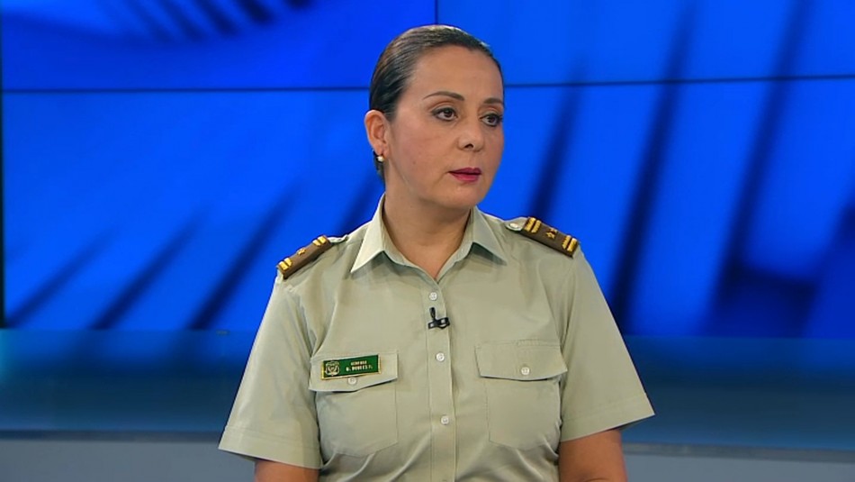 Generala de Carabineros por seguridad en 8M: Generala de Carabineros por seguridad en 8M: