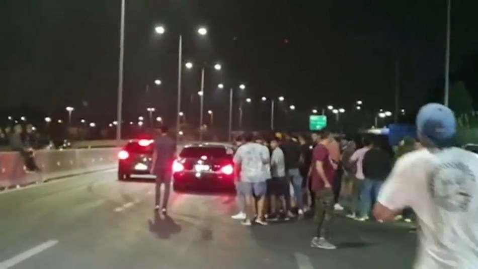 carreras clandestinas vitacura Sin detenidos termina masiva carrera clandestina en Vitacura