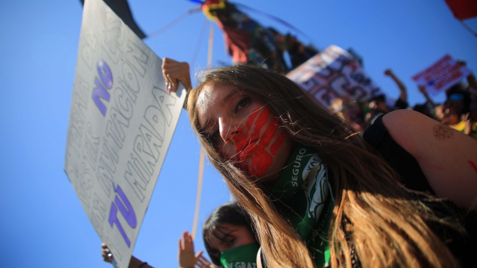 Marcha 8M Santiago Chile