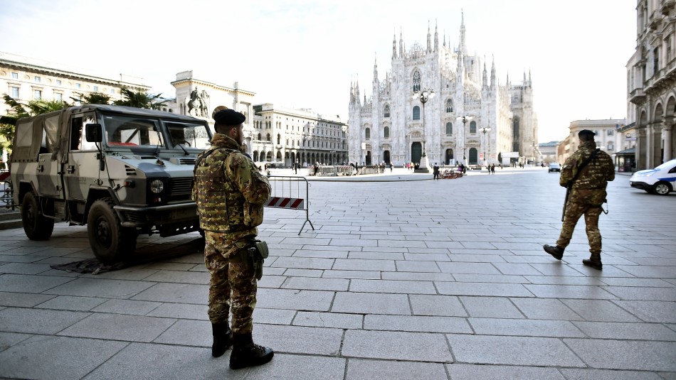 Milán. Italia confina a más de 15 millones de personas para frenar el coronavirus
