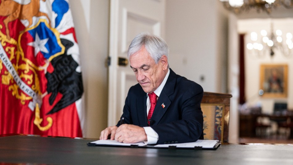 Presidente Sebastián Piñera promulga reforma de paridad de género