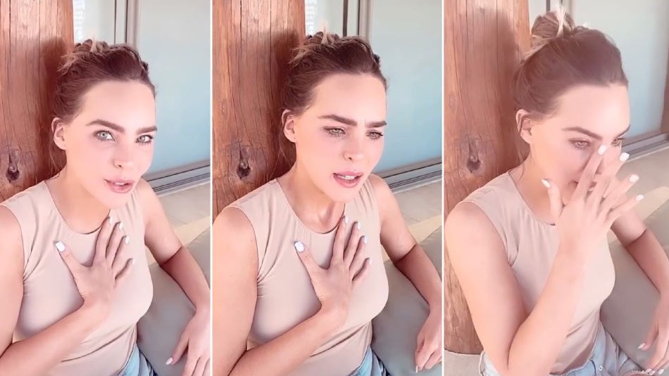 Belinda critica a quienes hacen bailes y chistes en TikTok en medio de la crisis del coronavirus Belinda critica a quienes hacen bailes y chistes en TikTok en medio de la crisis del coronavirus