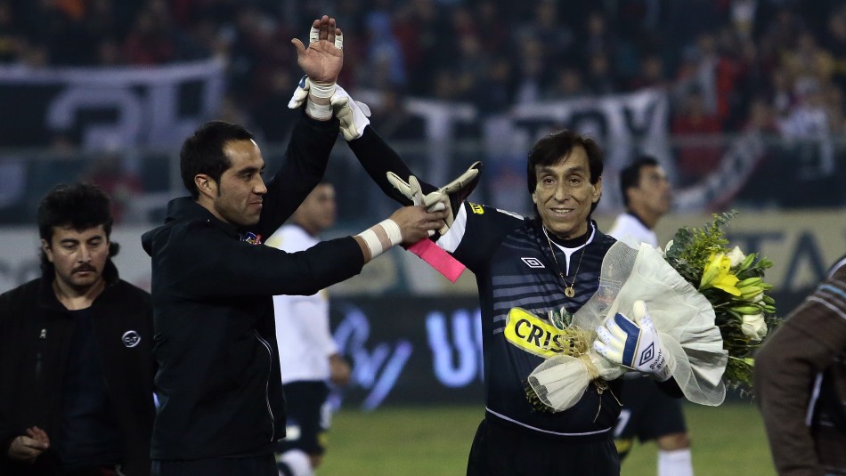 Roberto Rojas y Claudio Bravo Roberto Rojas por futuro de Claudio Bravo: