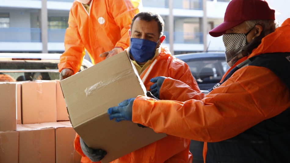 Canastas con alimentos: Hoy comienza reparto en comunas de La Pintana, Independencia, Conchalí y Renca Canastas con alimentos: Hoy comienza reparto en comunas de La Pintana, Independencia, Conchalí y Renca