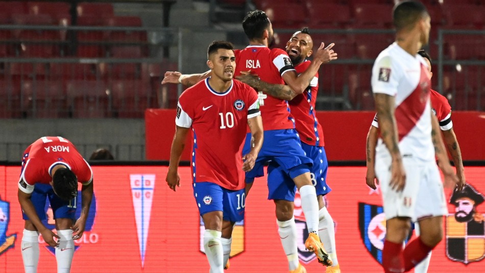 Selección Chilena Arturo Vidal fue la figura de la Roja.