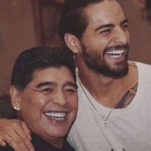 La despedida de Maluma a Maradona: La despedida de Maluma a Maradona: